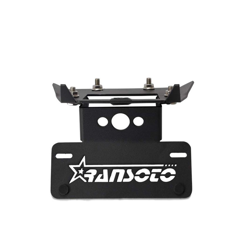 RANSOTO Motorcycle Fender Eliminator License Plate Bracket Mount Holder Compatible with Honda Grom MSX125 2017 2018 2019 2020 Quick Install, Aluminium Material, Small and Light - Image 1